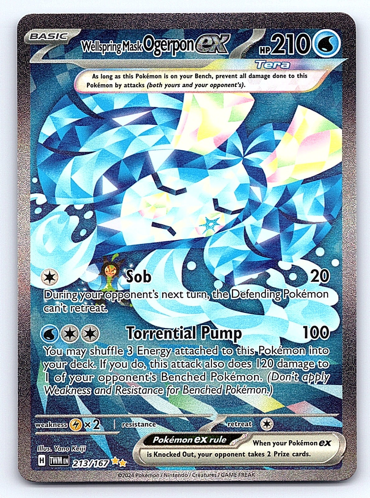 Wellspring Mask Ogerpon ex 213/167 – SV06: Twilight Masquerade