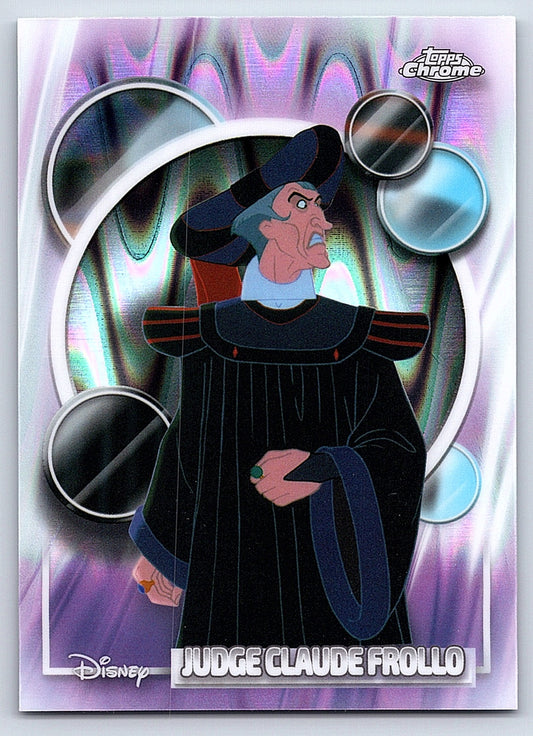 Judge Claude Frollo #32 Raywave Refractor — Topps Chrome Disney Raywave Refracto