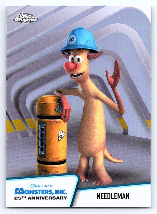 Needleman #MI 9 Monsters Inc. 25th Anniversary — Topps Chrome Disney Monsters In