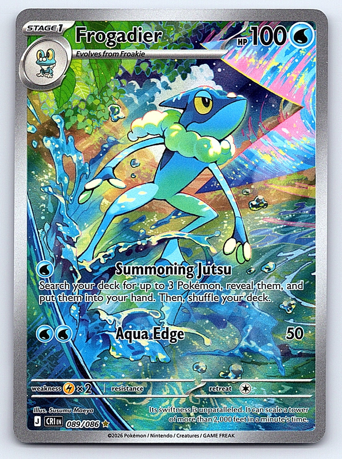 Frogadier 089/086 – ME04: Chaos Rising
