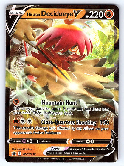 Hisuian Decidueye V SWSH238 – SWSH: Sword & Shield Promo Cards