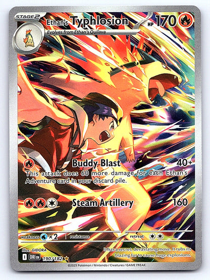 Ethan's Typhlosion 190/182 – SV10: Destined Rivals