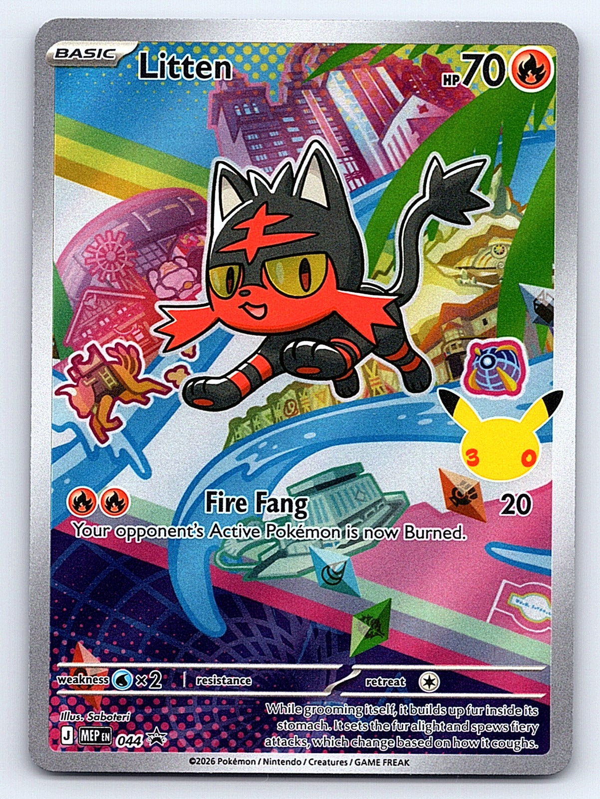 Litten 044 – ME: Mega Evolution Promo