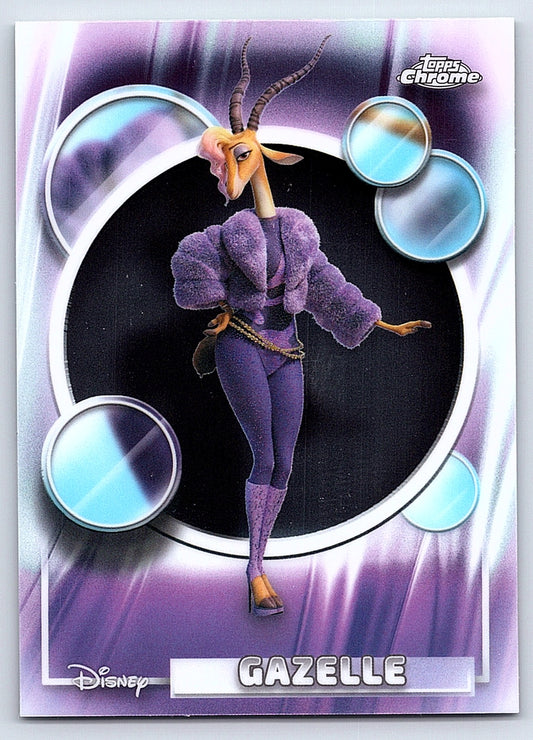 Gazelle #74 Base — Topps Chrome Disney