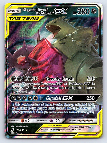 Mega Sableye & Tyranitar GX 126/236 – SM - Unified Minds