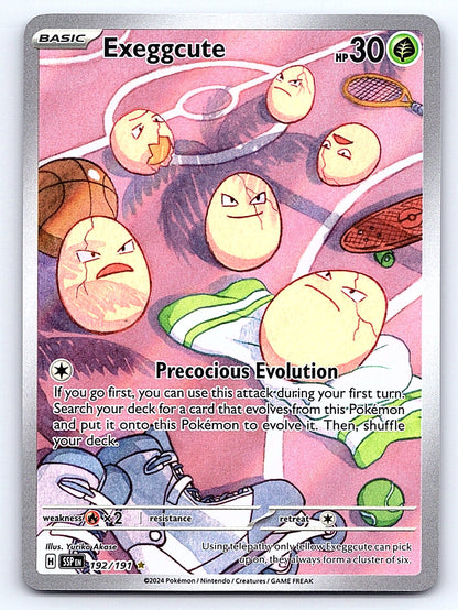 Exeggcute 192/191 – SV08: Surging Sparks