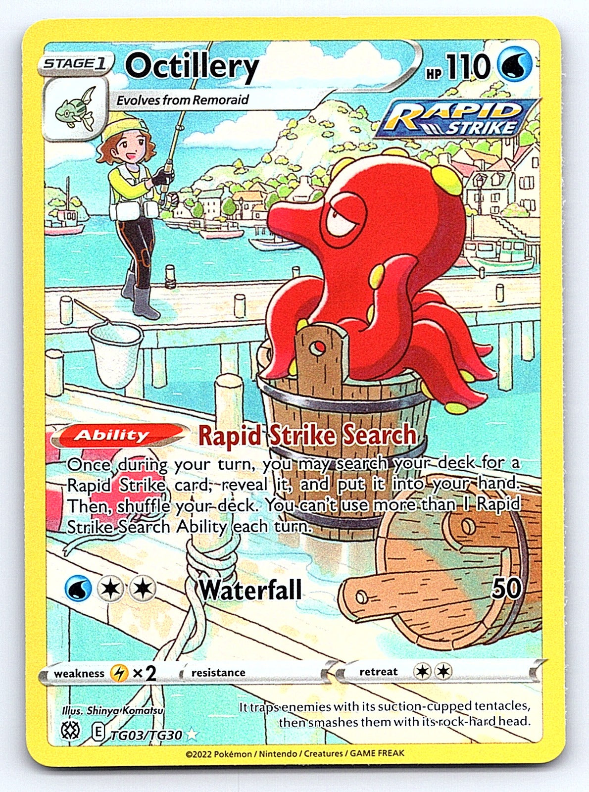 Octillery TG03/TG30 – SWSH09: Brilliant Stars Trainer Gallery