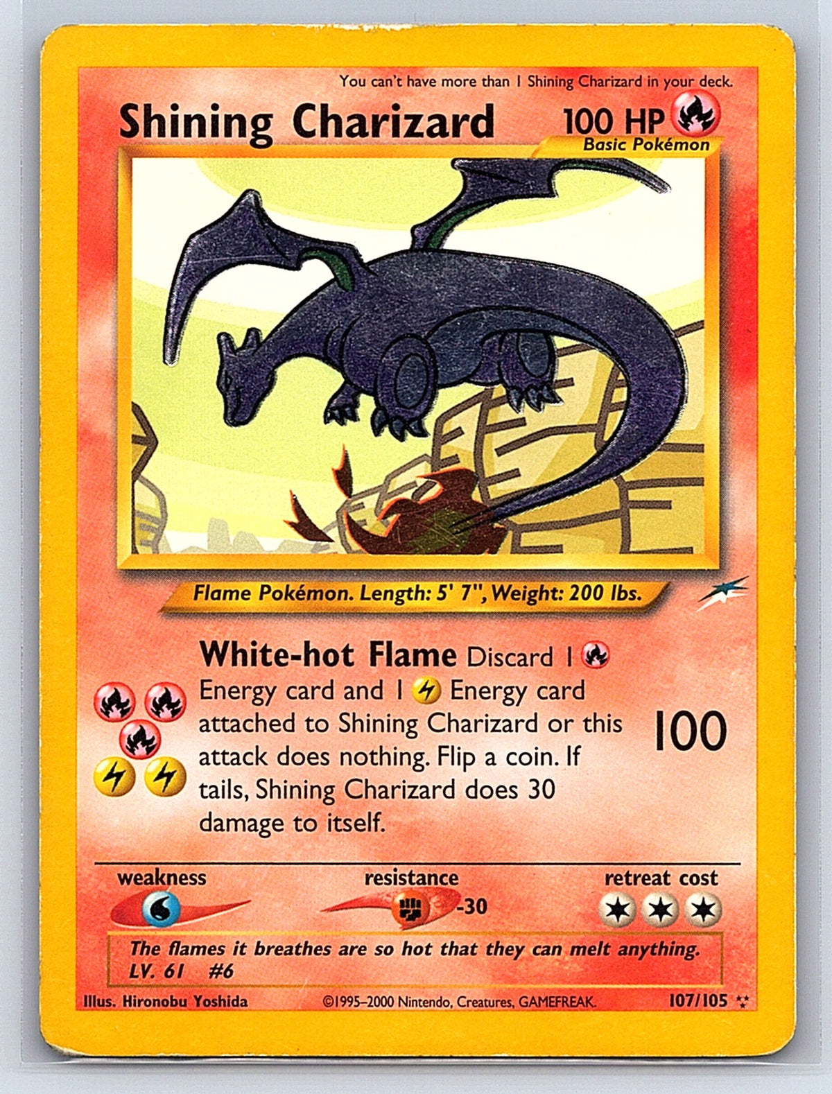 Shining Charizard 107/105 – Neo Destiny