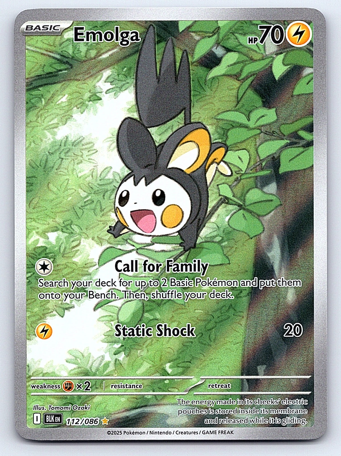 Emolga 112/086 – SV: Black Bolt