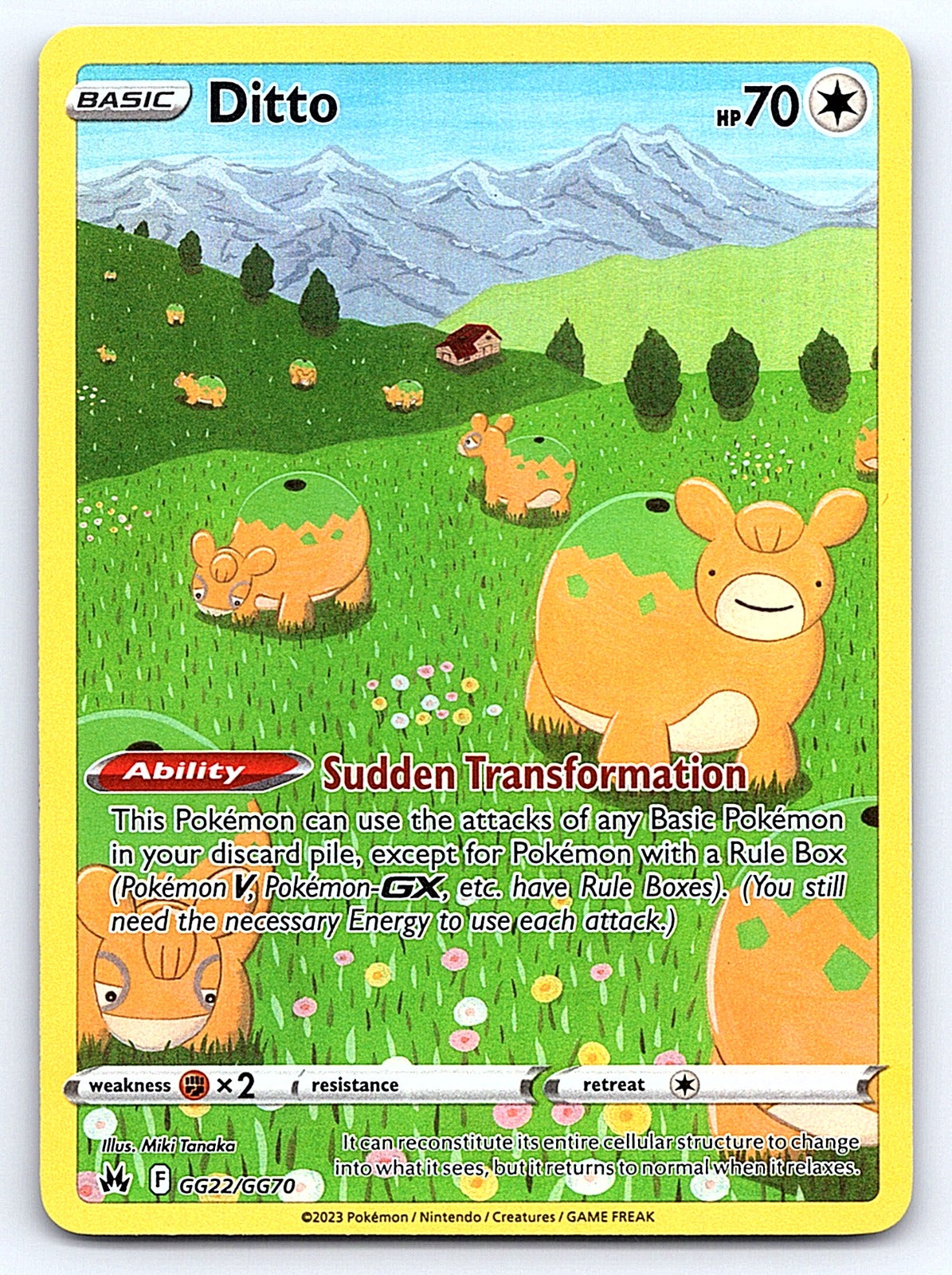 Ditto GG22/GG70 – SWSH: Crown Zenith: Galarian Gallery