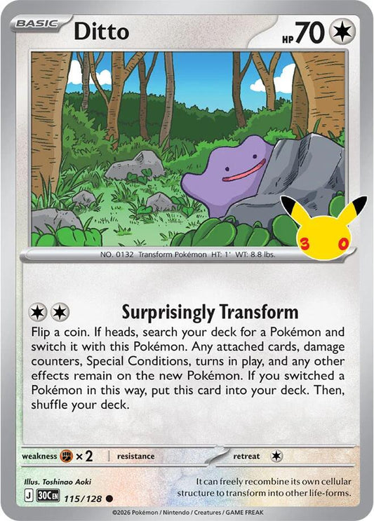 Ditto 115/128 – ME: 30th Celebration