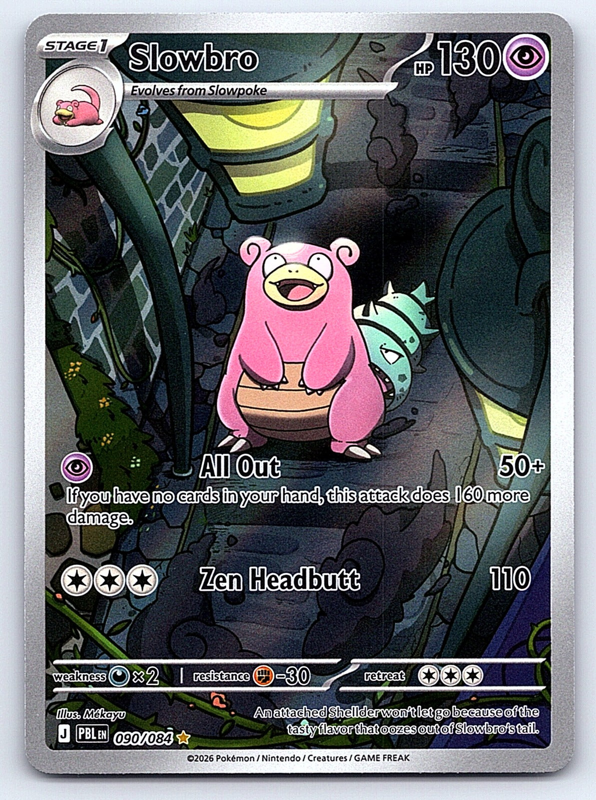 Slowbro 090/084 – ME05: Pitch Black