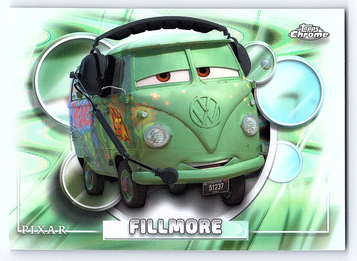 Fillmore #25 Base — Topps Chrome Disney