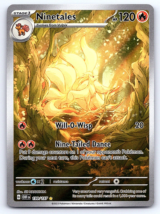 Ninetales 199/197 – SV03: Obsidian Flames