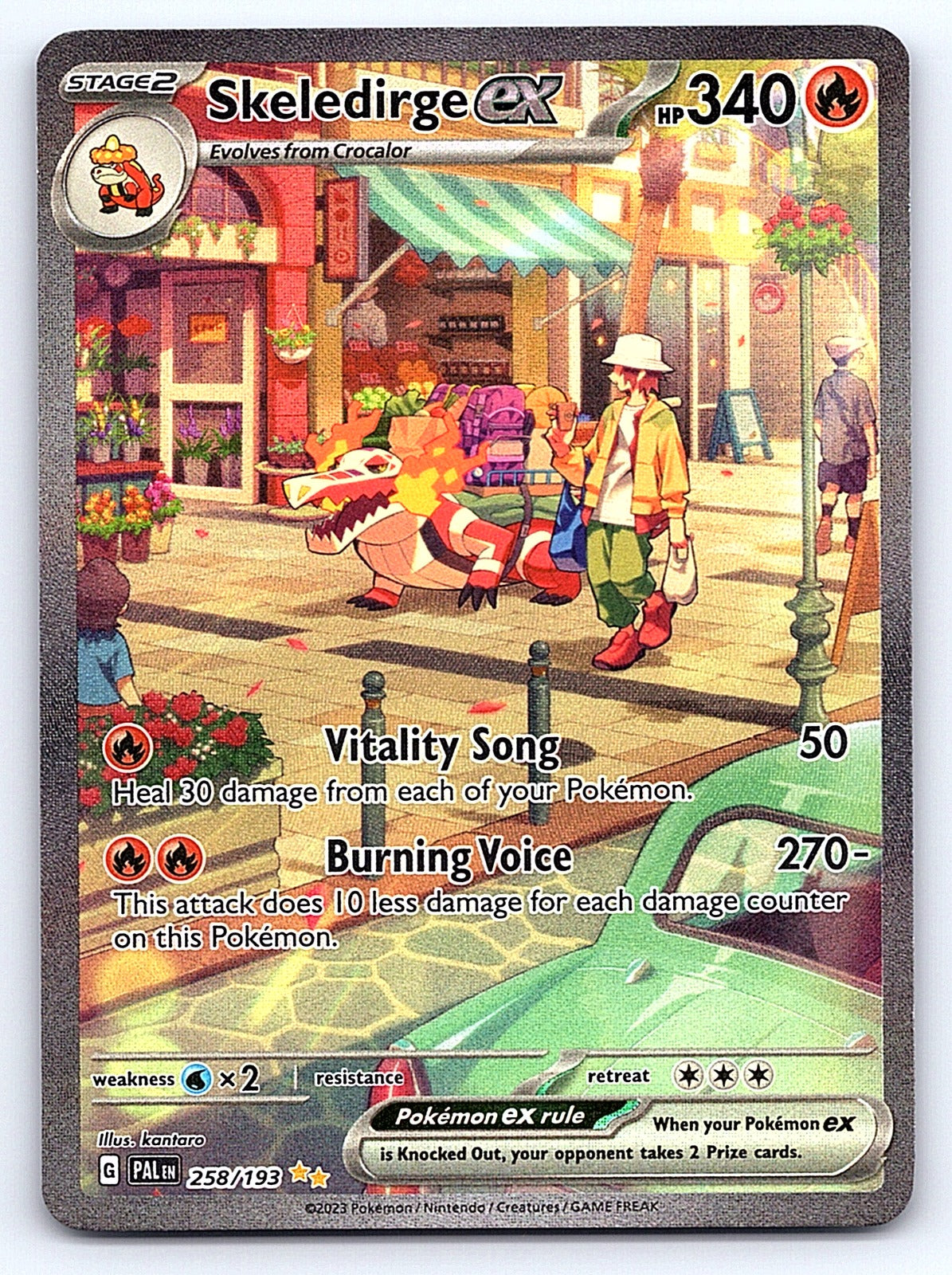 Skeledirge ex 258/193 – SV02: Paldea Evolved