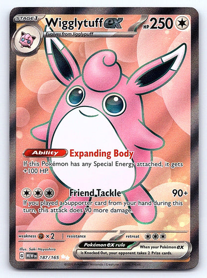 Wigglytuff ex 187/165 – SV: Scarlet & Violet 151
