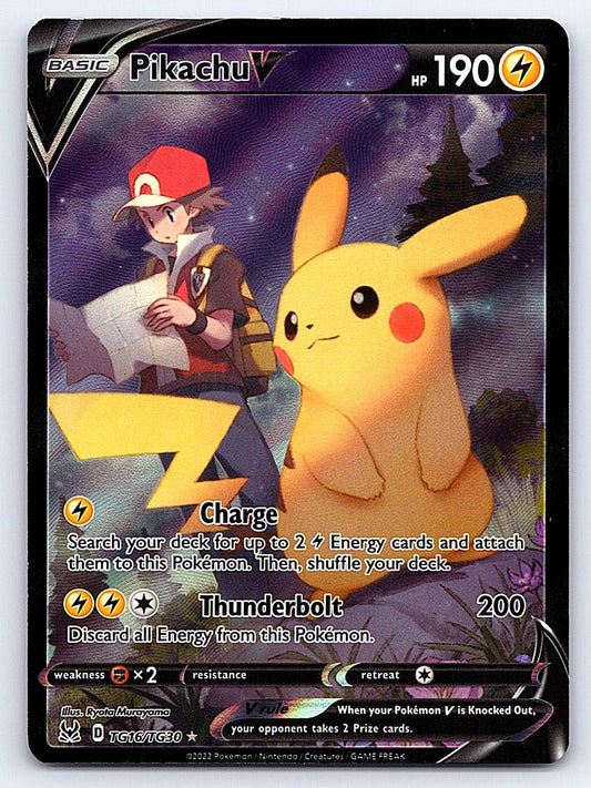 Pikachu V TG16/TG30 – SWSH11: Lost Origin Trainer Gallery
