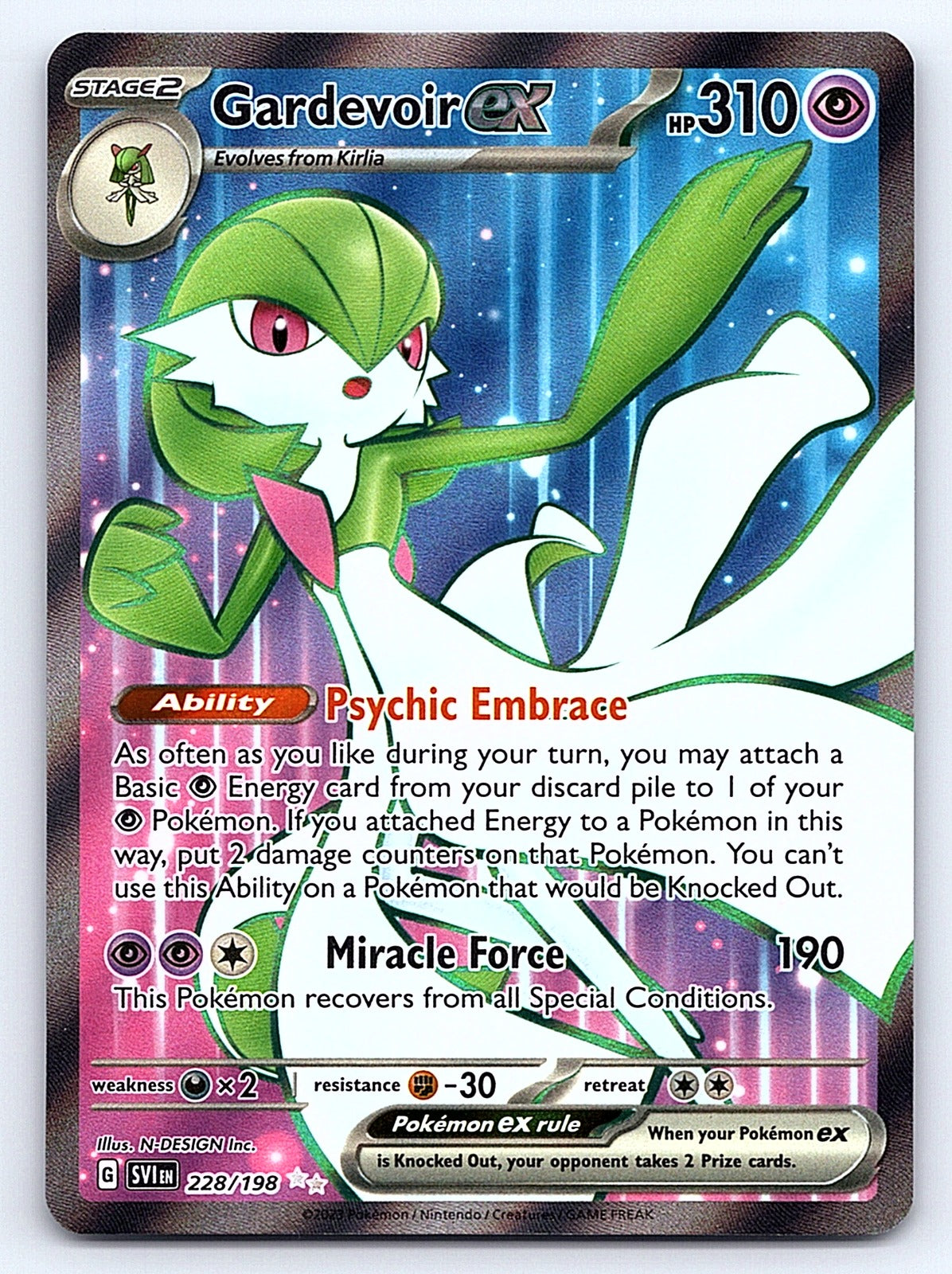 Gardevoir ex 228/198 – SV01: Scarlet & Violet Base Set