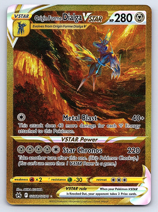 Origin Forme Dialga VSTAR (Secret) GG68/GG70 – SWSH: Crown Zenith: Galarian Gallery