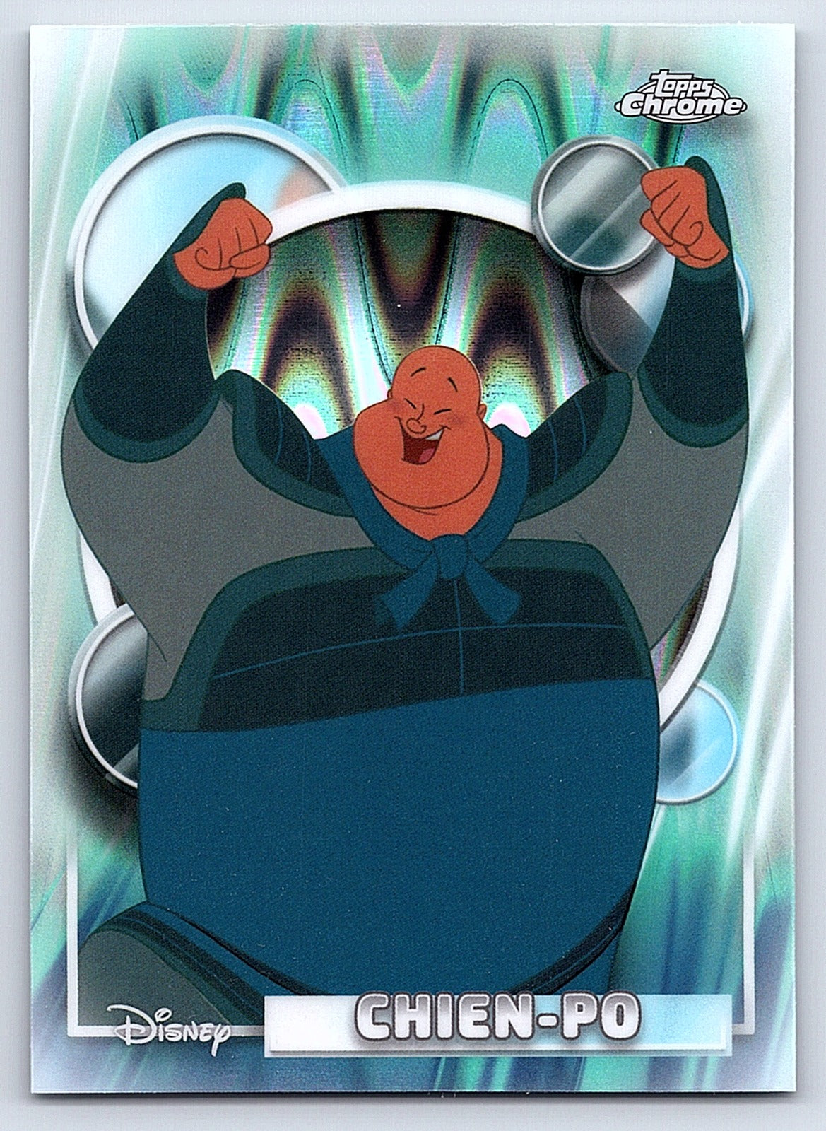 Chien Po #132 Raywave Refractor — Topps Chrome Disney Raywave Refractor