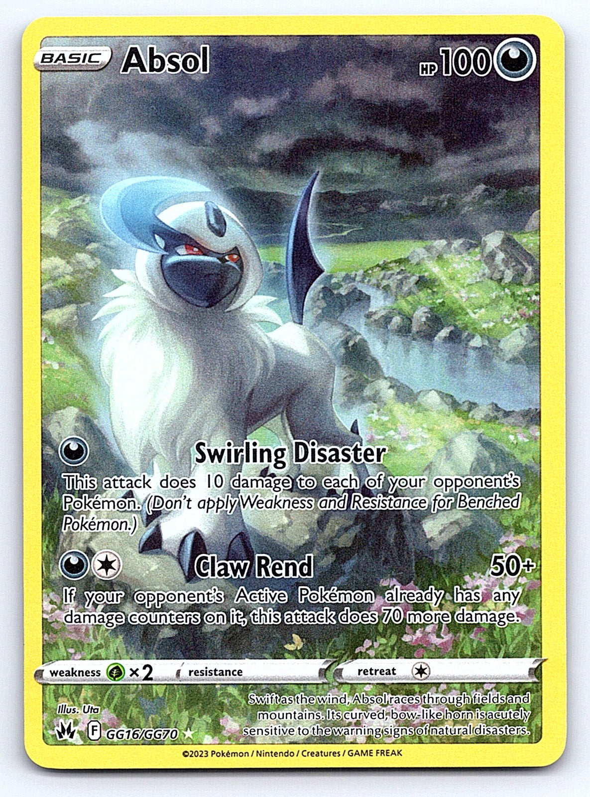 Absol GG16/GG70 – SWSH: Crown Zenith: Galarian Gallery