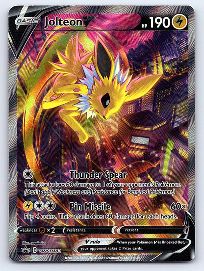 Jolteon V SWSH183 – SWSH: Sword & Shield Promo Cards