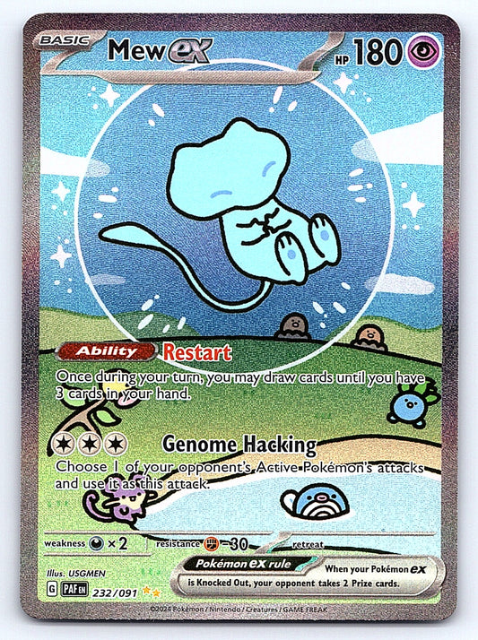 Mew ex 232/091 – SV: Paldean Fates