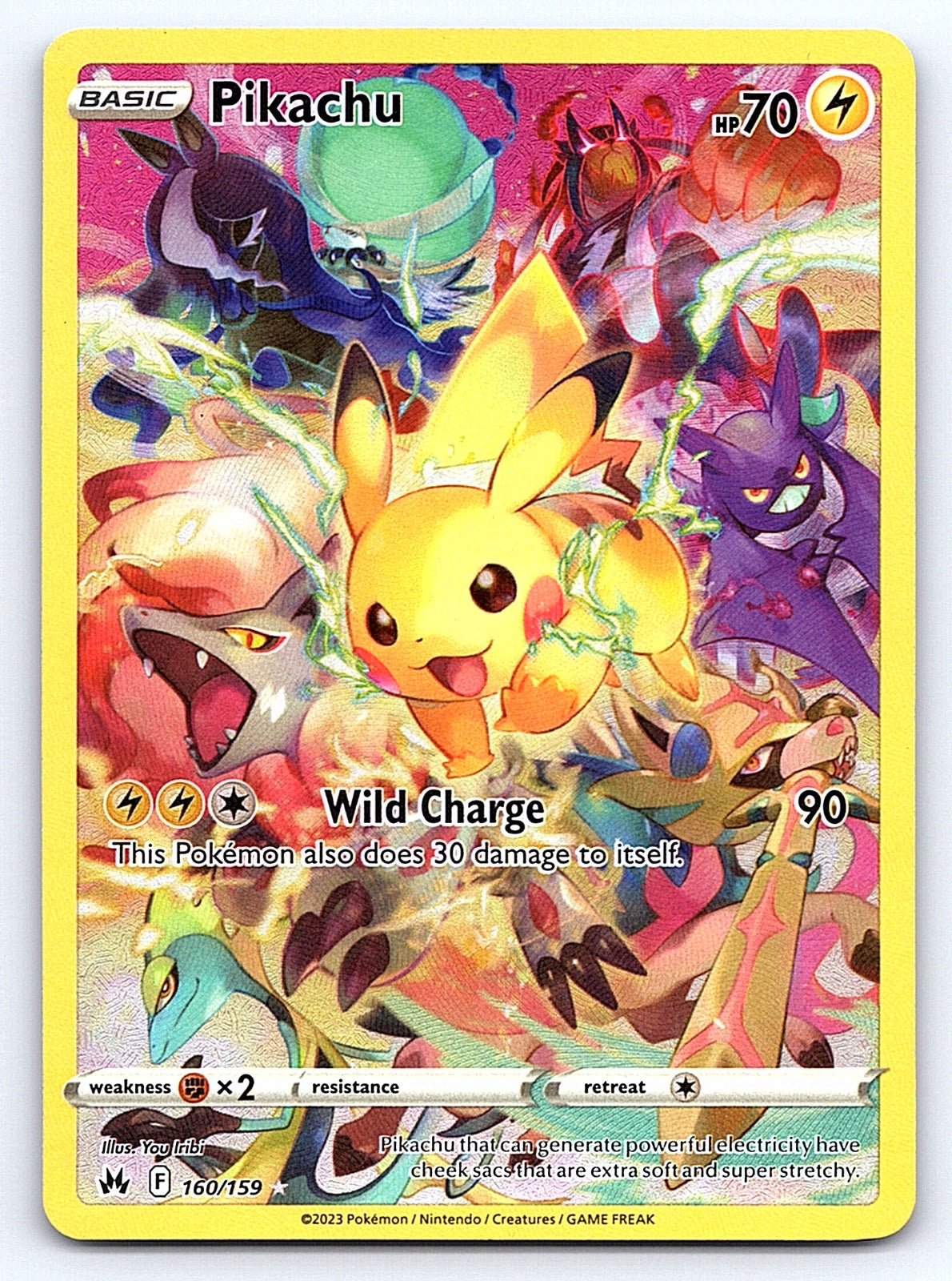 Pikachu (Secret) 160/159 – SWSH: Crown Zenith