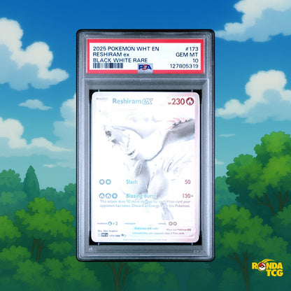 Reshiram ex 173/086 – White Flare – PSA 10