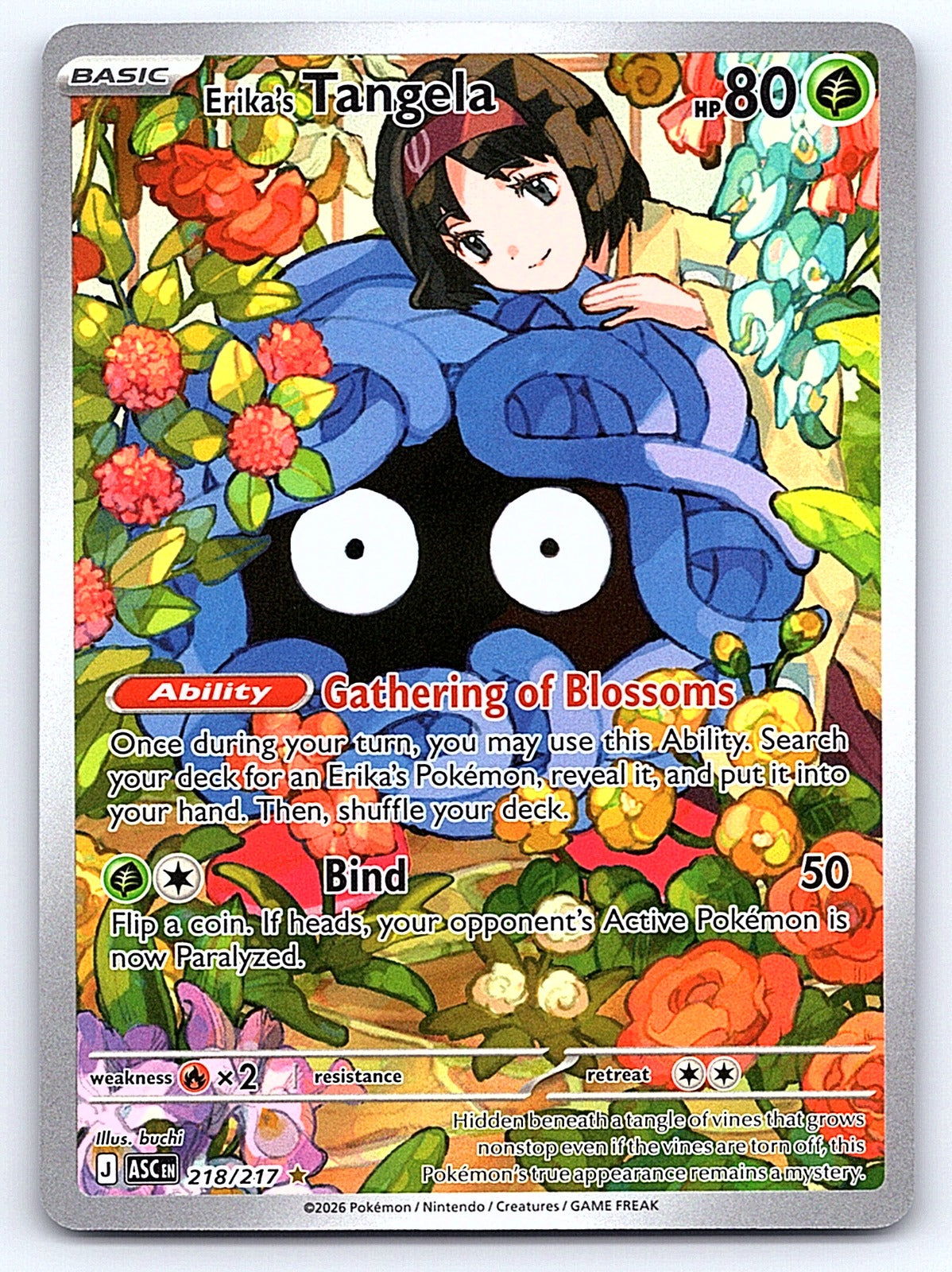 Erika's Tangela 218/217 – ME: Ascended Heroes
