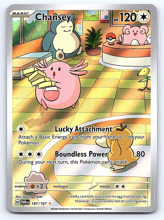 Chansey 187/167 – SV06: Twilight Masquerade