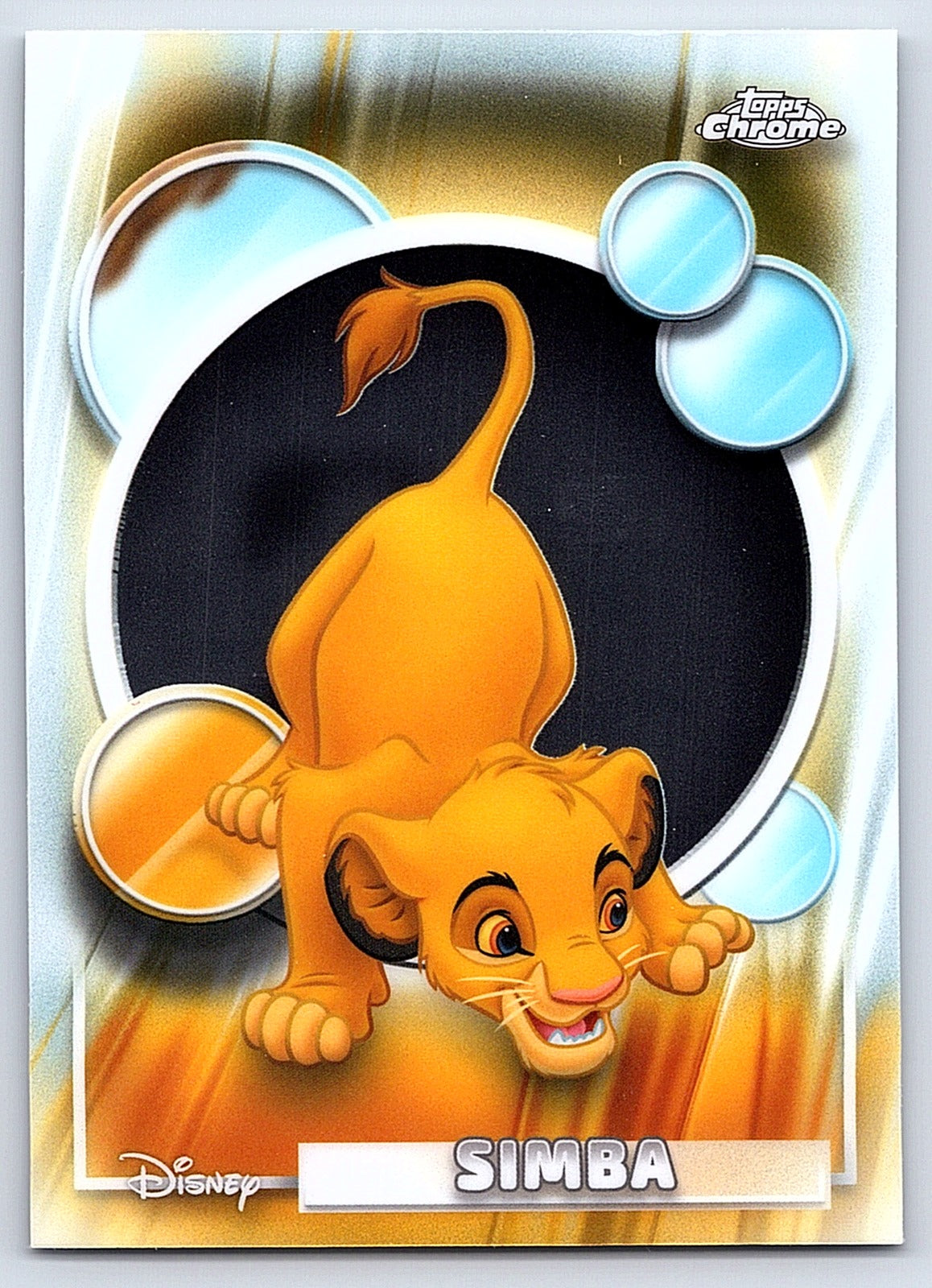 Simba #162 Base — Topps Chrome Disney
