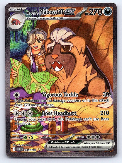 Arven's Mabosstiff ex 235/182 – SV10: Destined Rivals