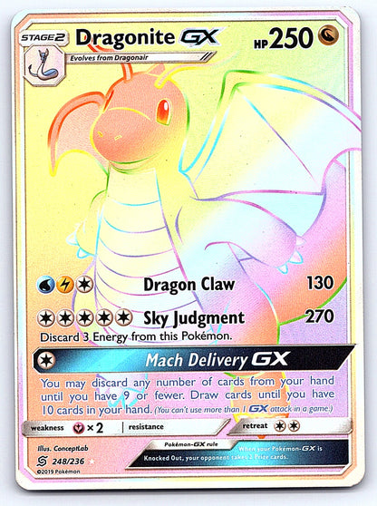 Dragonite GX (Secret) 248/236 – SM - Unified Minds