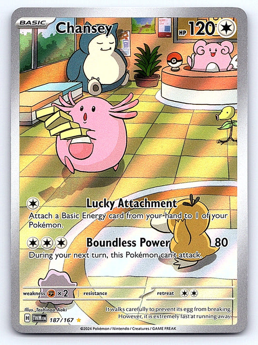 Chansey 187/167 – SV06: Twilight Masquerade