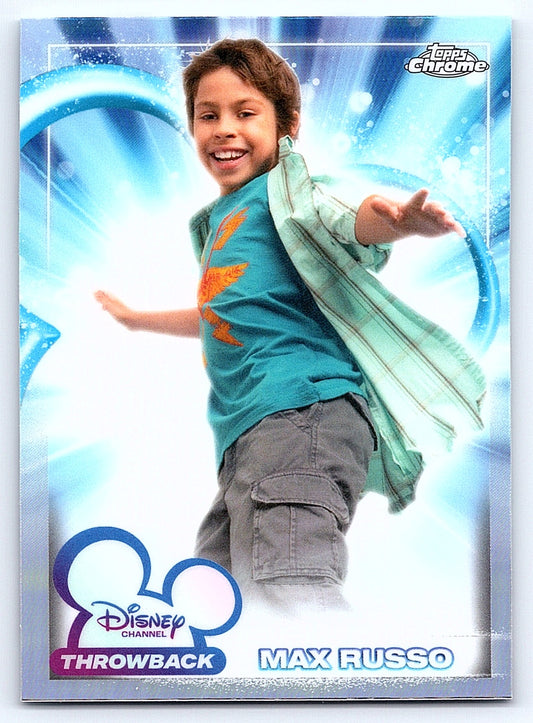 Max Russo #DC 6 Disney Channel Throwback — Topps Chrome Disney Disney Channel Th