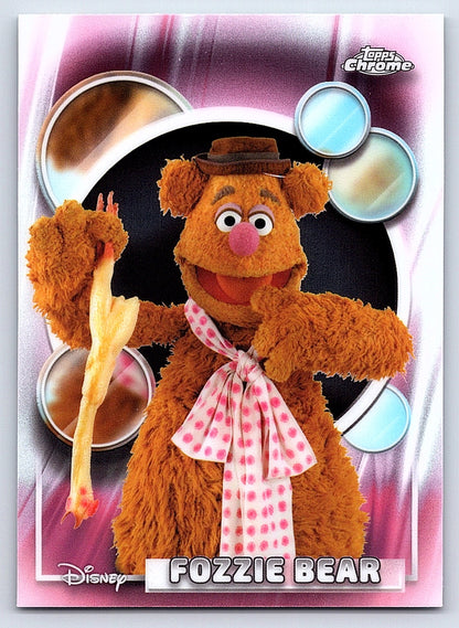 Fozzie Bear #56 Base — Topps Chrome Disney