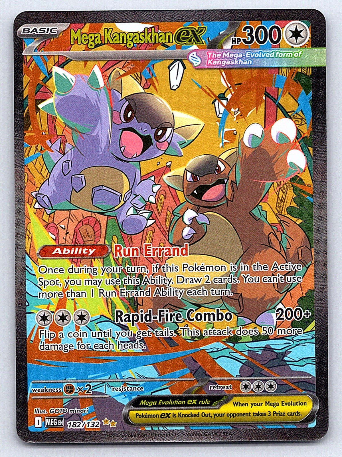 Mega Kangaskhan ex 182/132 – ME01: Mega Evolution
