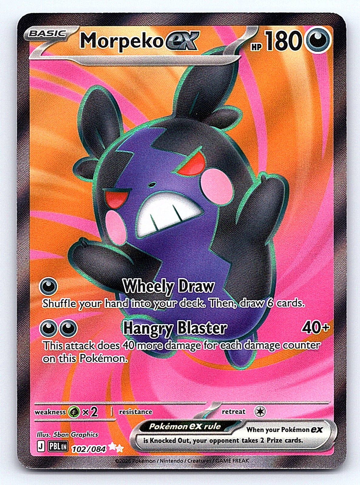 Morpeko ex 102/084 – ME05: Pitch Black