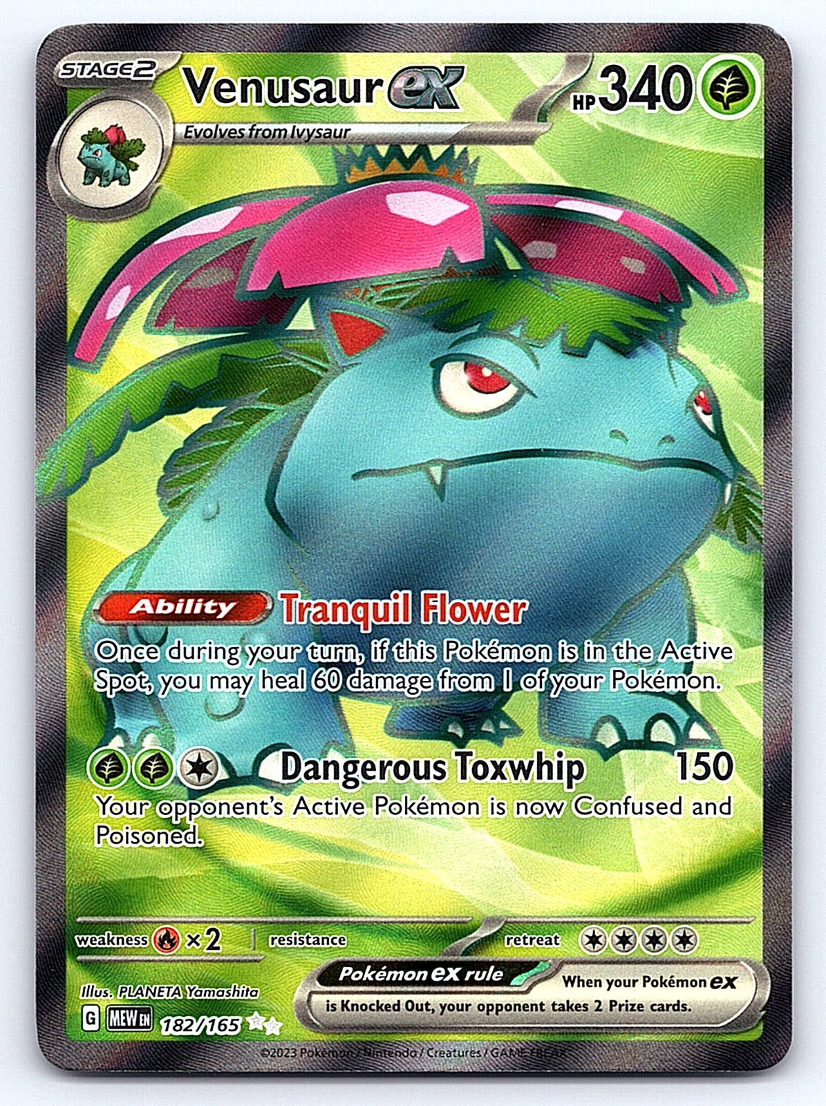 Venusaur ex 182/165 – SV: Scarlet & Violet 151