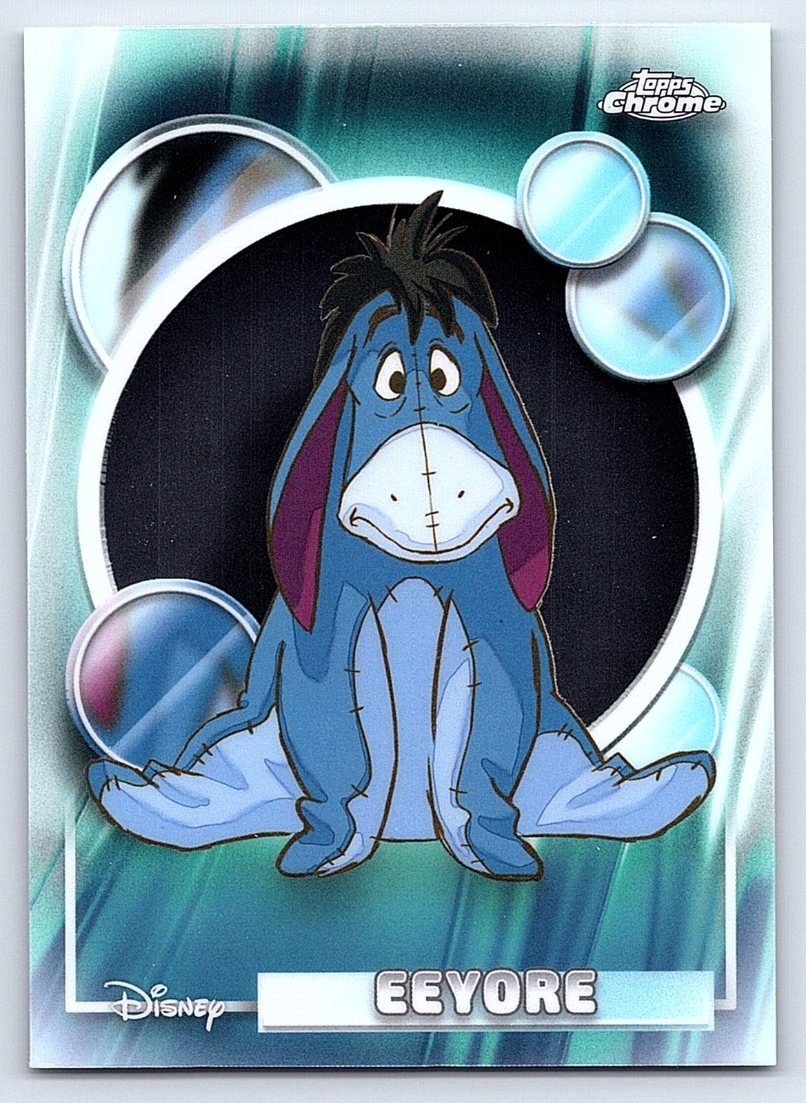 Eeyore #102 Base — Topps Chrome Disney
