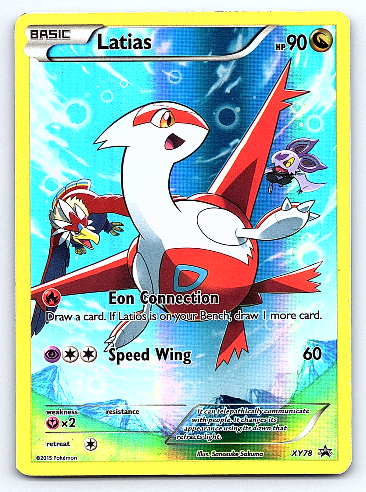 Latias (Full Art Promo) XY78 – XY Promos