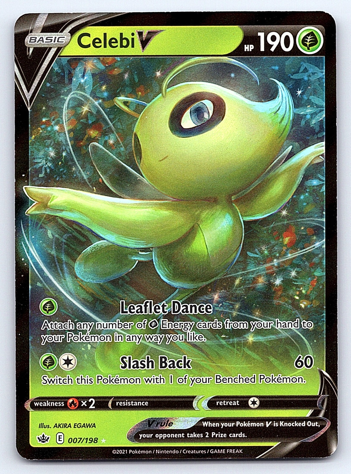 Celebi V 007/198 – SWSH06: Chilling Reign