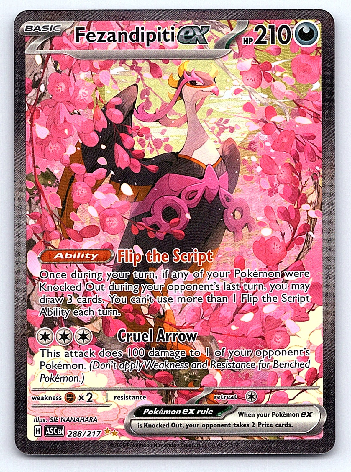 Fezandipiti ex 288/217 – ME: Ascended Heroes