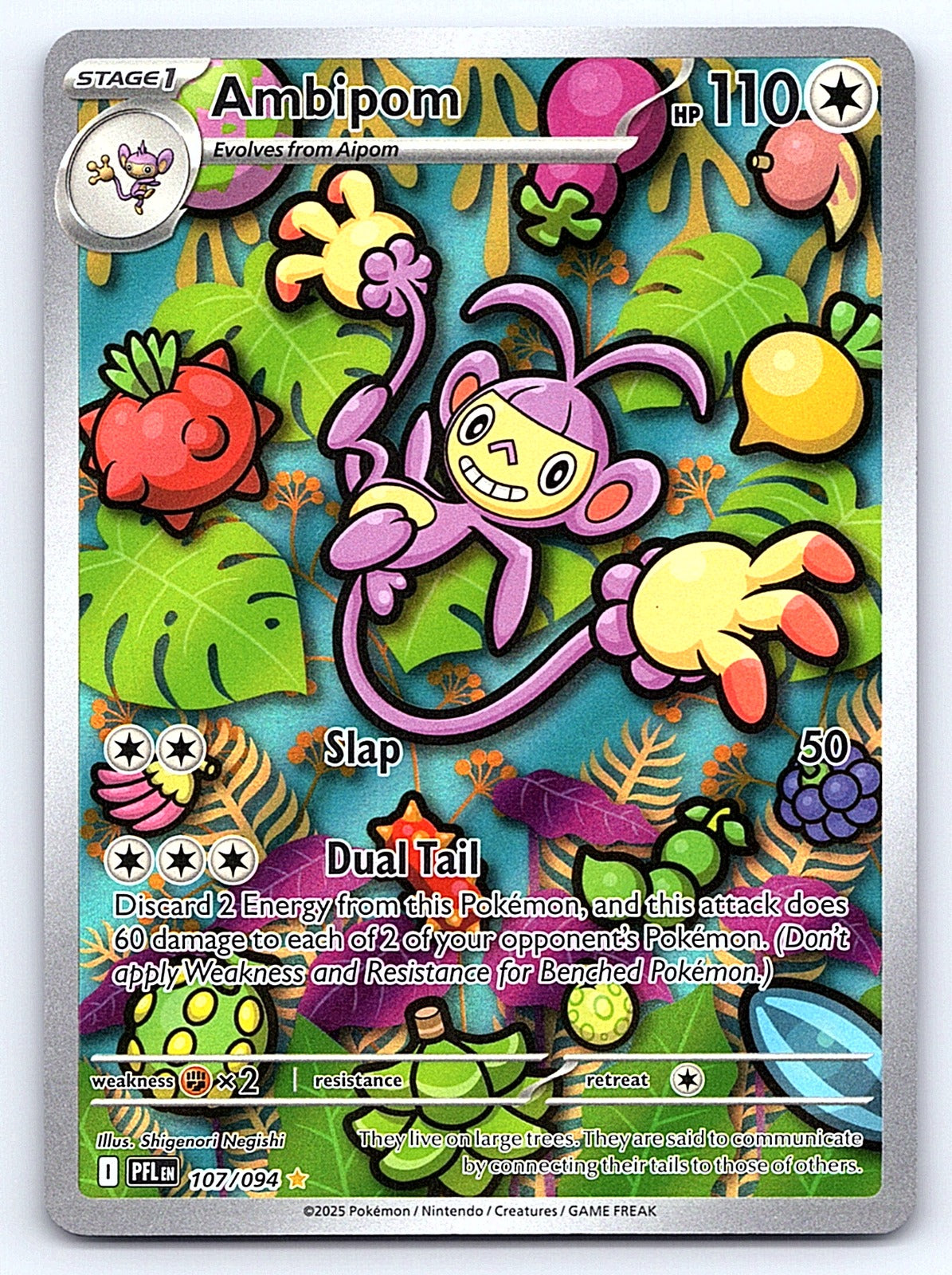 Ambipom 107/094 – ME02: Phantasmal Flames
