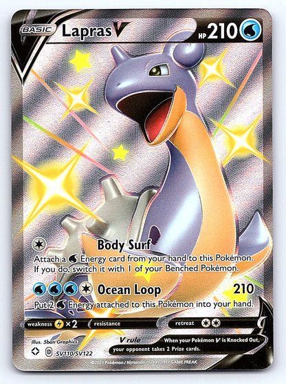 Lapras V SV110/SV122 – Shining Fates: Shiny Vault