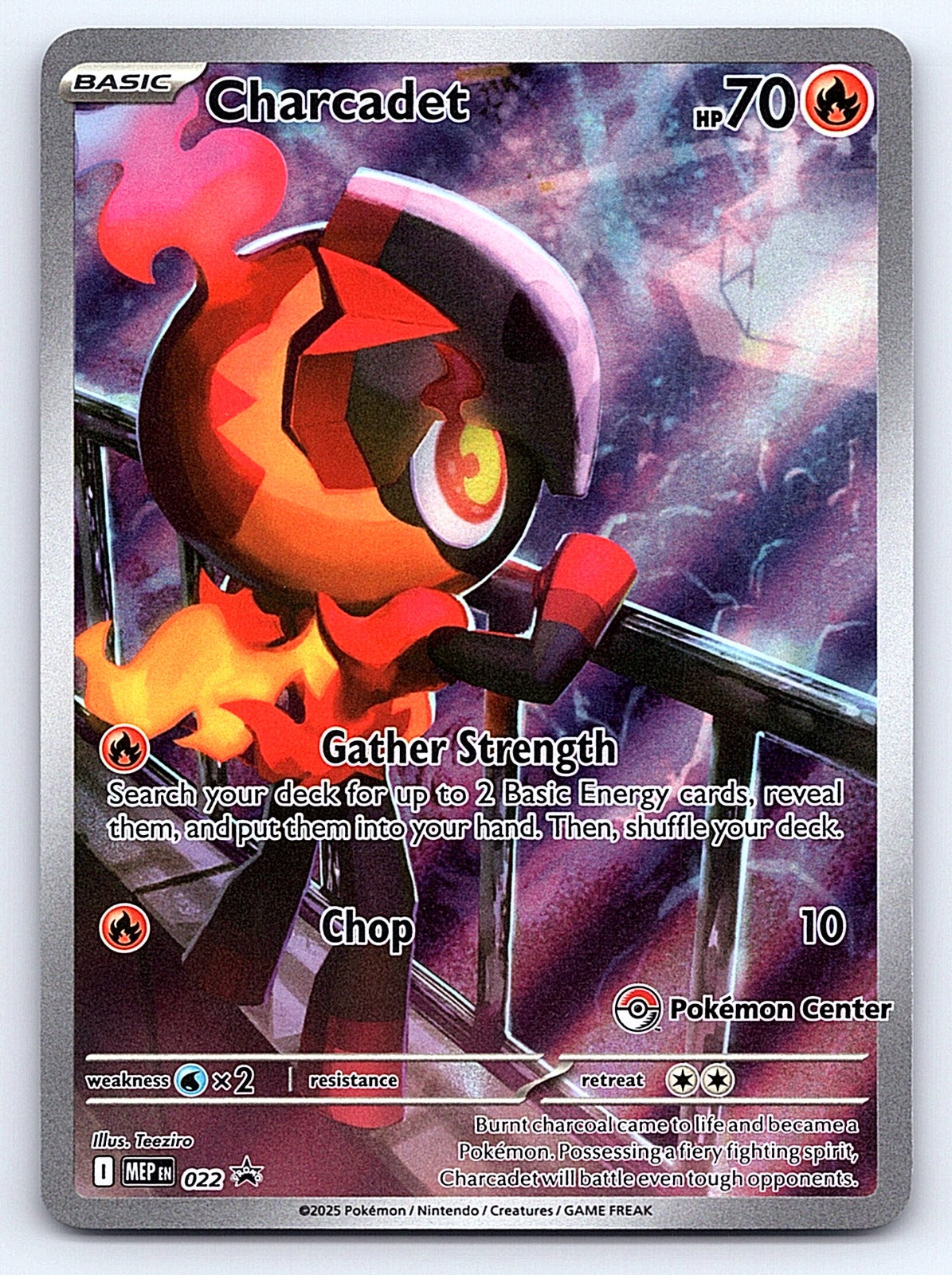 Charcadet - (Pokemon Center Exclusive) 022 – ME: Mega Evolution Promo
