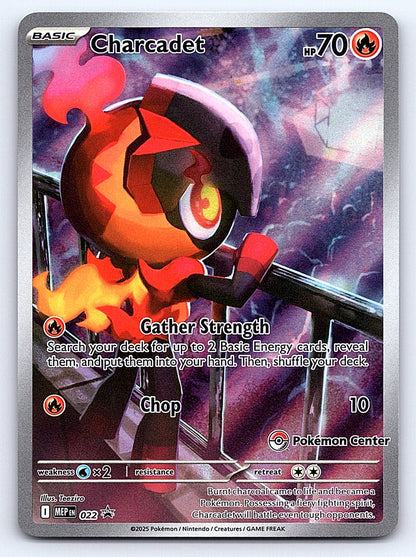 Charcadet - (Pokemon Center Exclusive) 022 – ME: Mega Evolution Promo