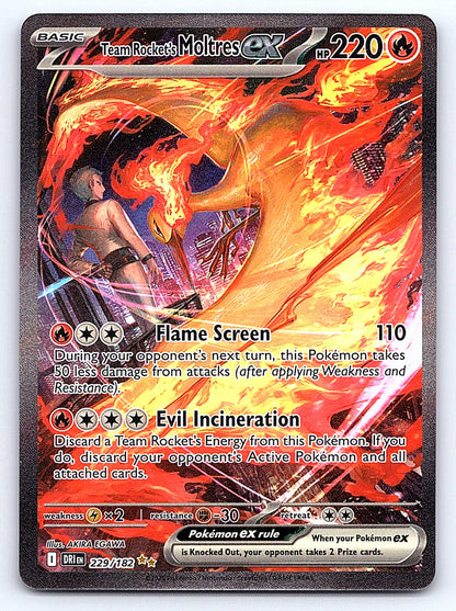 Team Rocket's Moltres ex - 229/182 – SV10: Destined Rivals