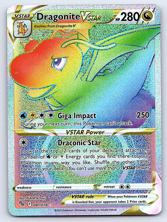 Dragonite VSTAR (Secret) 081/078 – Pokemon GO
